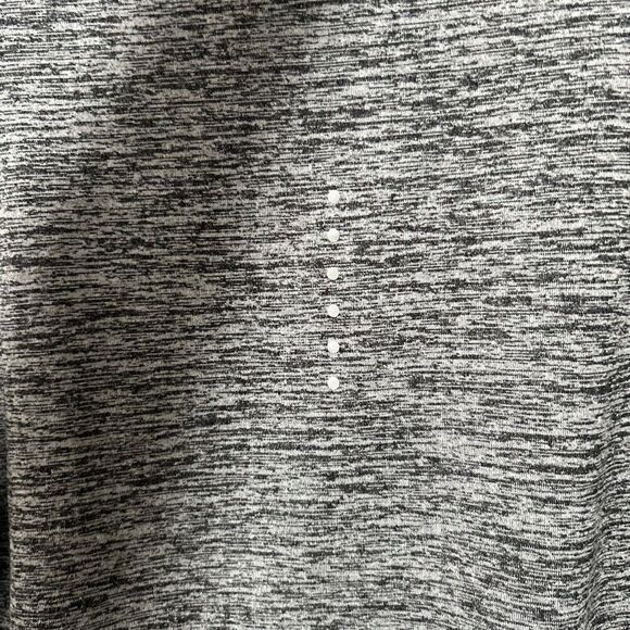 Nike Dri-Fit Running Jacket Small Hooded Gray Heather Full Zip Long Sleeves - Picture 5 of 8